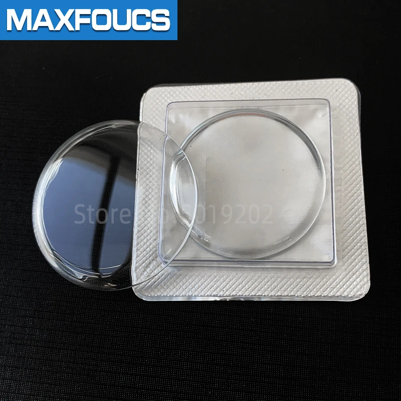 Round Pot Shape 25-35.5mm Dia Dome Glass Watch Mineral Crystal Watch Case Parts