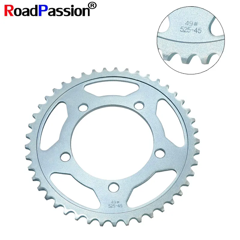 Dirt Bike Motorbike-Accessories 45T Teeth Rear Back Sprocket Chain Wheel For BMW S1000RR S1000 RR 2009 2010 2011 2012  2013 2014