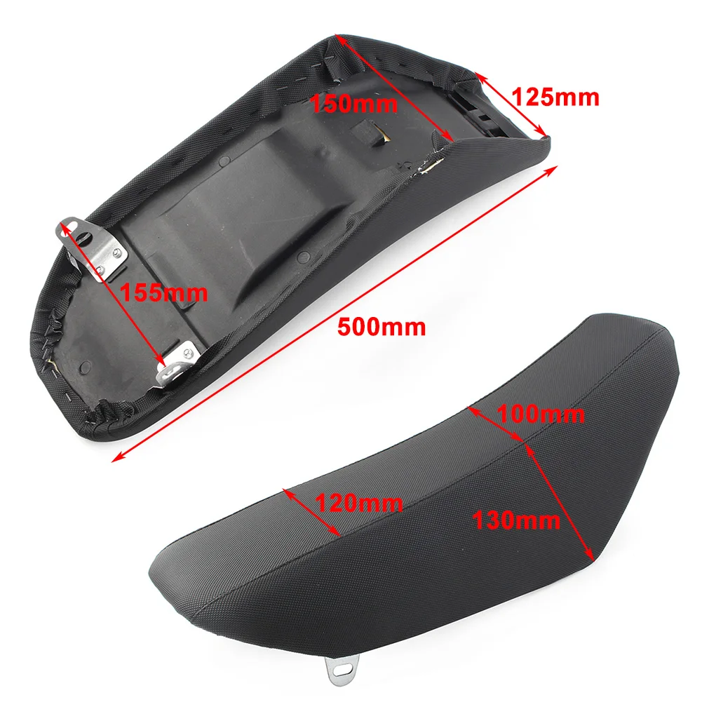 Motorcycle Tall Seat Assembly PU Leather For Kawasaki KLX110 2000-2009 KX65 2000-2015 For Suzuki DRZ110 RM65 2003-2005