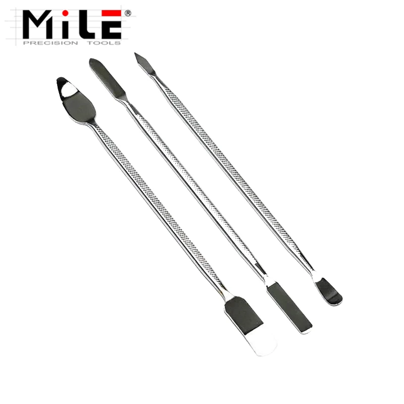 Meile 3 Stück Dual-End-Metall-Spudger-Set Öffnung Demontage Stangen Reparatur werkzeuge Kit für iPhone iPad iPod Laptop Tablet PC