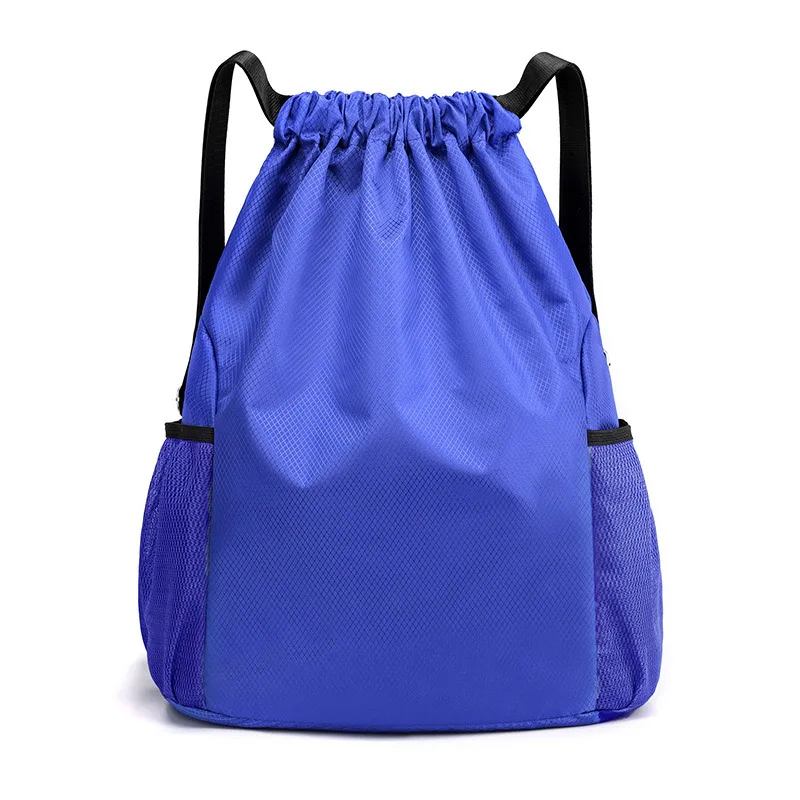 Outdoor Waterproof Soft Swimming Bag Fitness Gym Hiking Backpack Double Shoulder Bag Beach Camping Drawstring Pouch