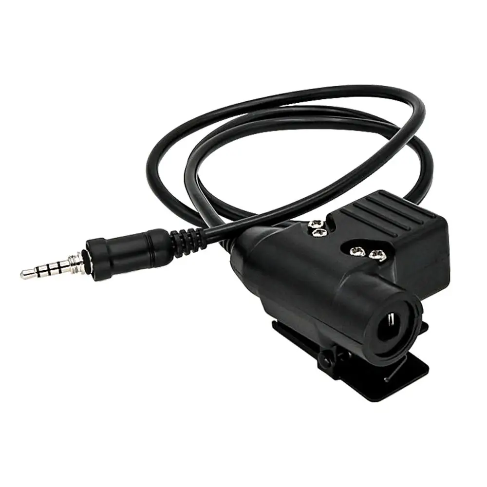 Yaesu Vertex U94 Ptt Tactical Headset Adapter Stecker für Yaesu Vertex VX-6R VX-7R VX6R VX7R FT-270 VX-127 VX-170 walkie Talkie