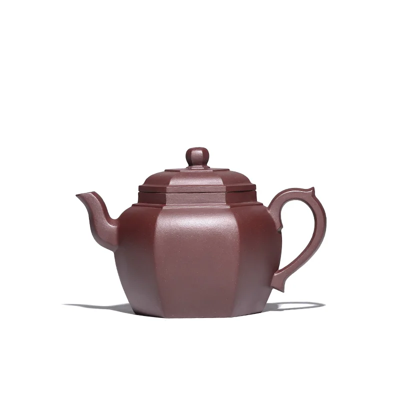 |yixing are recommended by pure manual kung fu tea set Fang Qi ore purple clay teapot six heart pot of your endeavors