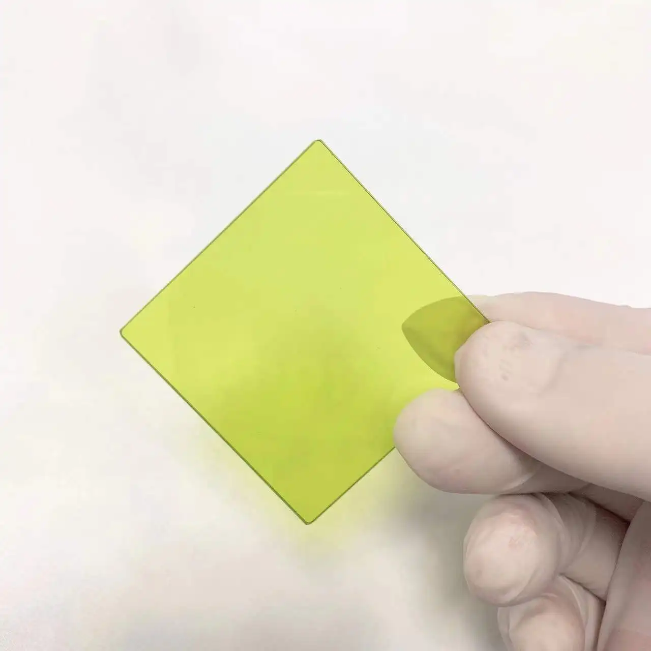 Kiểu Dáng Hình Vuông 280nm Để 2500nm Dài Qua Bộ Lọc Màu Xanh Thủy Tinh Loại LB16
