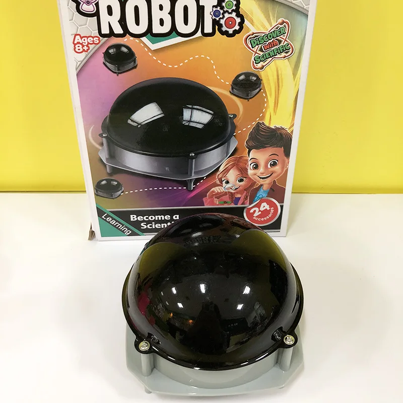 Stem youthDIYtechnology to make and assemble science and education creative power obstacle avoidance intelligent robot brain toy