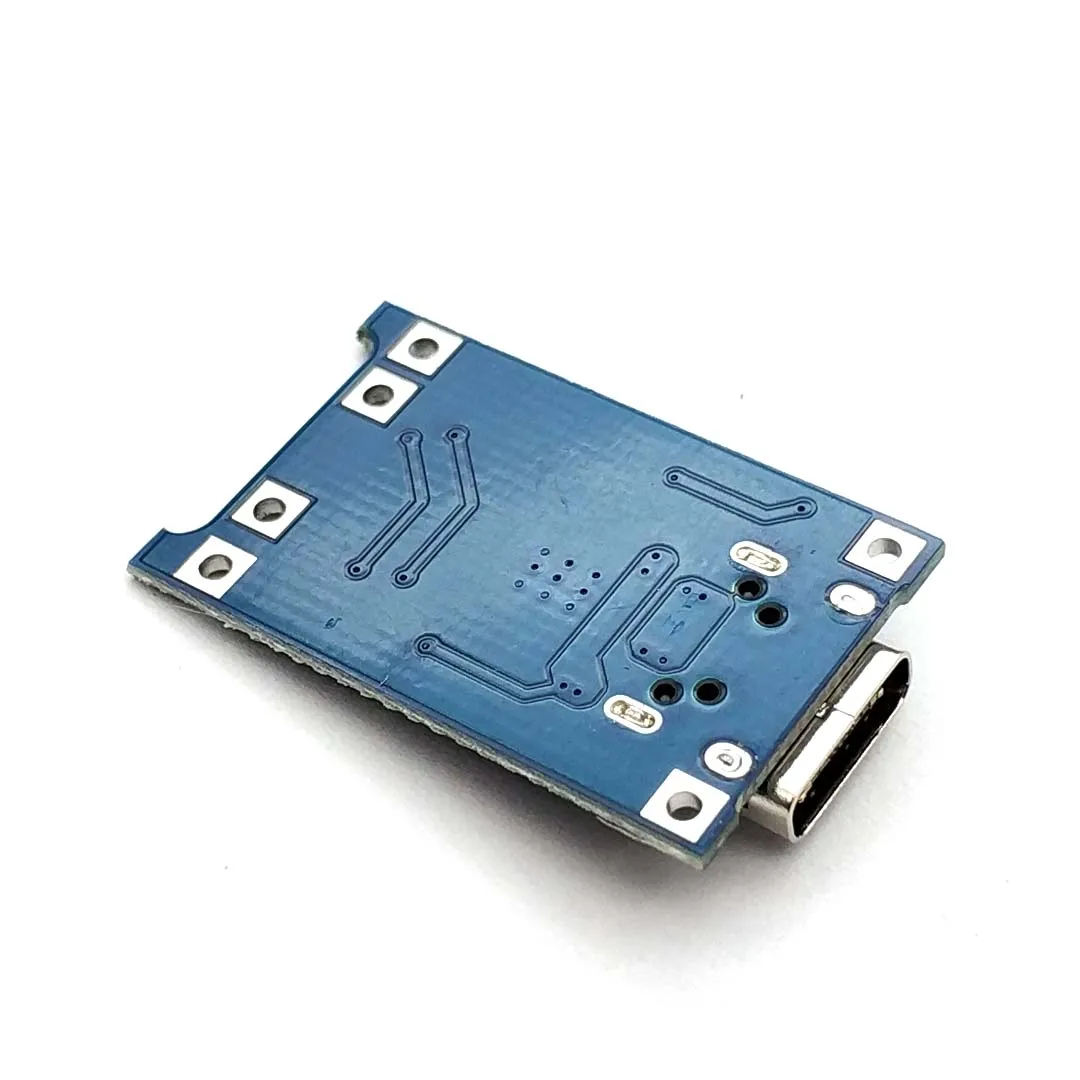 TP4056 Type-c USB 5V 1A 18650 Lithium Battery Charger Module Charging Board With Protection Dual Functions 1A Li-ion