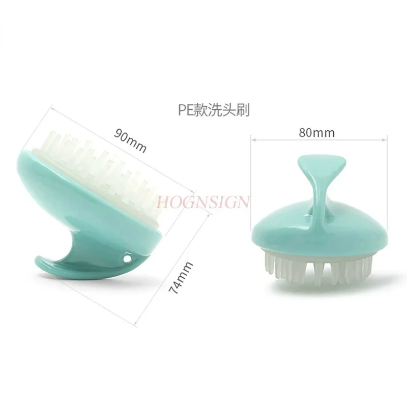 1PCS Silicone Spa Slimming Massage Brush Silicone Head Body Shampoo Head Massager Comb Hair Washing Comb Bath silicone comb