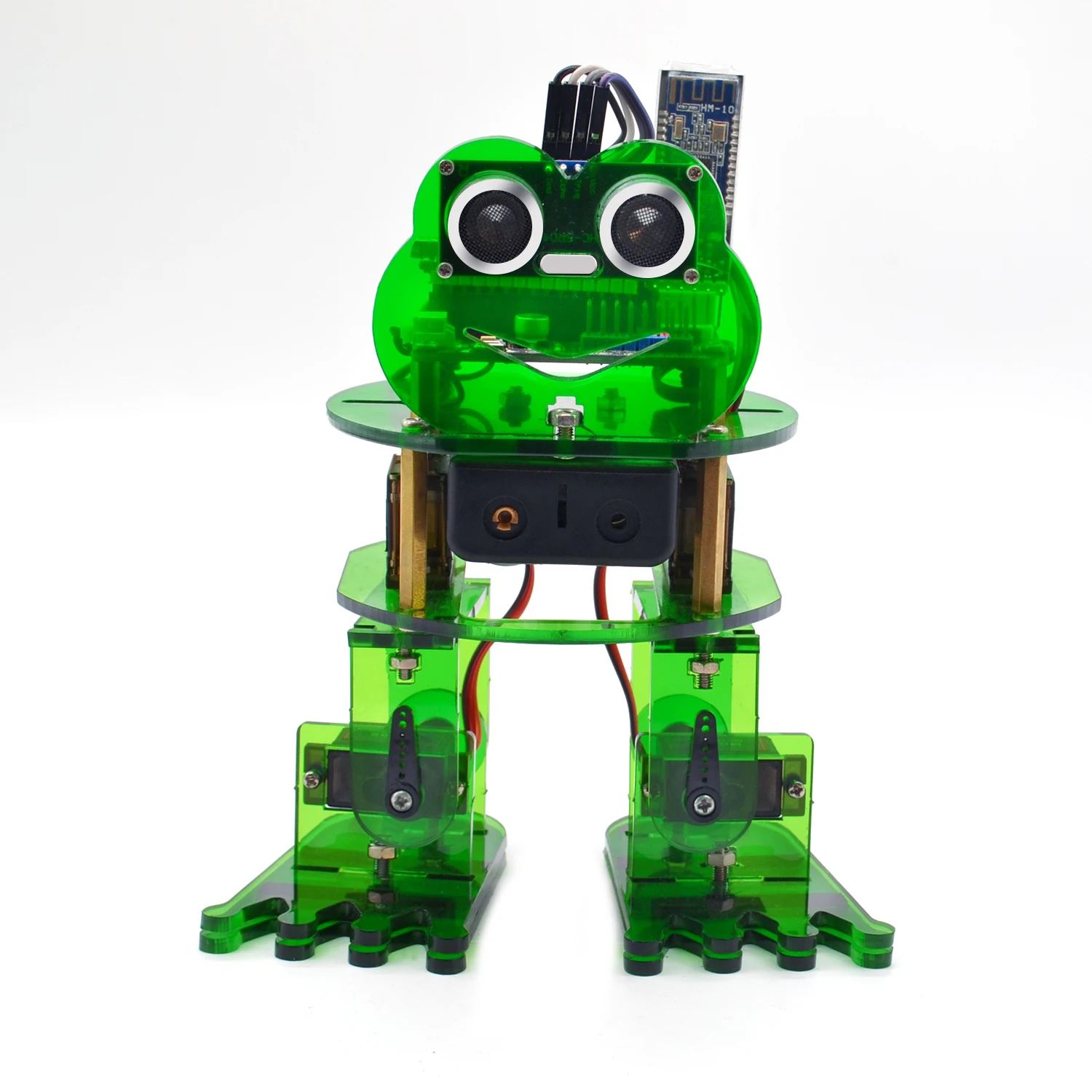 Keyestudio Frog Robot With Graphical Programming for Arduino Nano Diy Electronic Kit Arduino Robot Kit STEM Toy