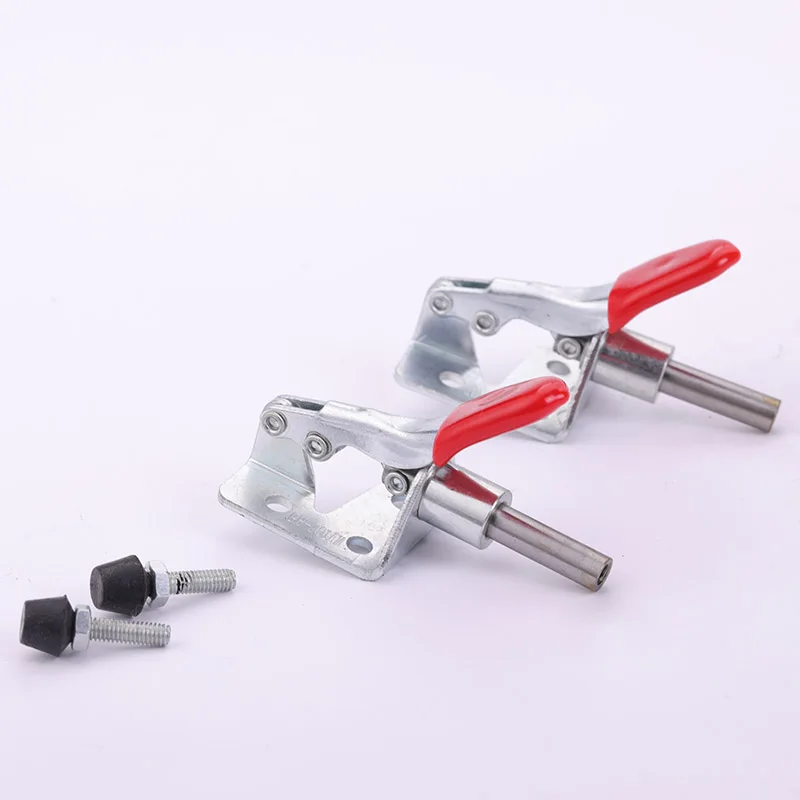 2PCS GH-301AM crank clamp fixed latch 45kg capacity push-pull action quick release hand tool crank clamp