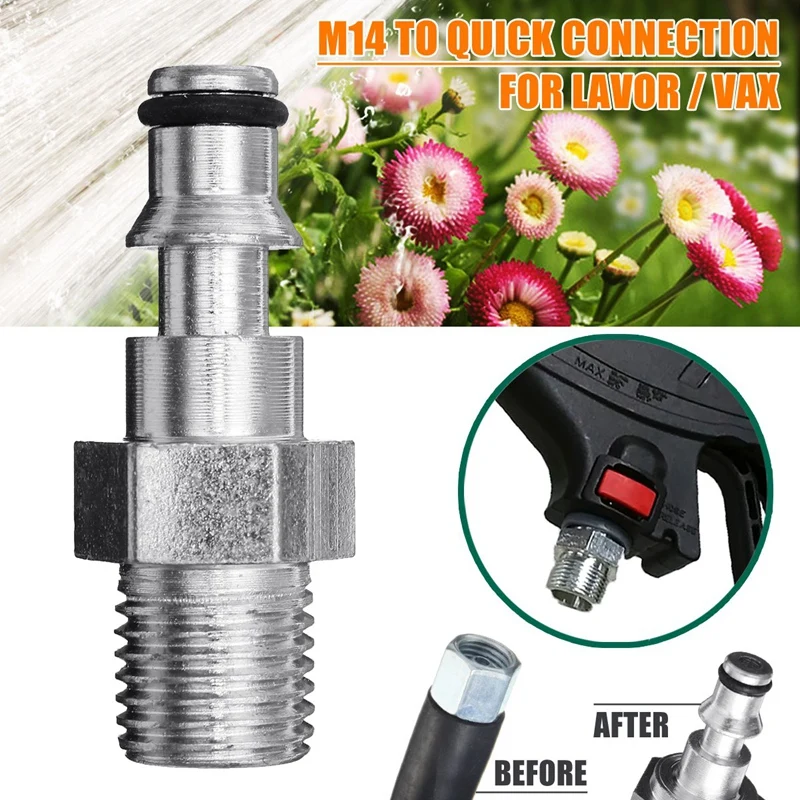 Quick Connection Pressure Washer-Gun Hose Adapter For Lavor Vax