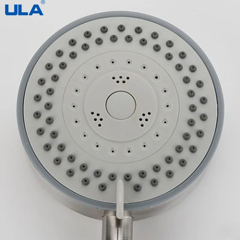 ULA Handheld Shower Head Set High Pressure 3 Function Adjustable Bath Shower Jets Removable Filter with Hose Water Saving