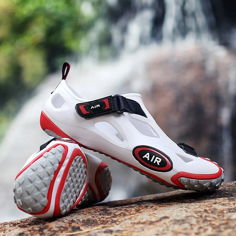 Summer Men's Sandals Outdoor Water Shoes Soft Non-slip Men Beach Sandals Bohemia Lightweight Footwear Unisex Sandals Sneakers