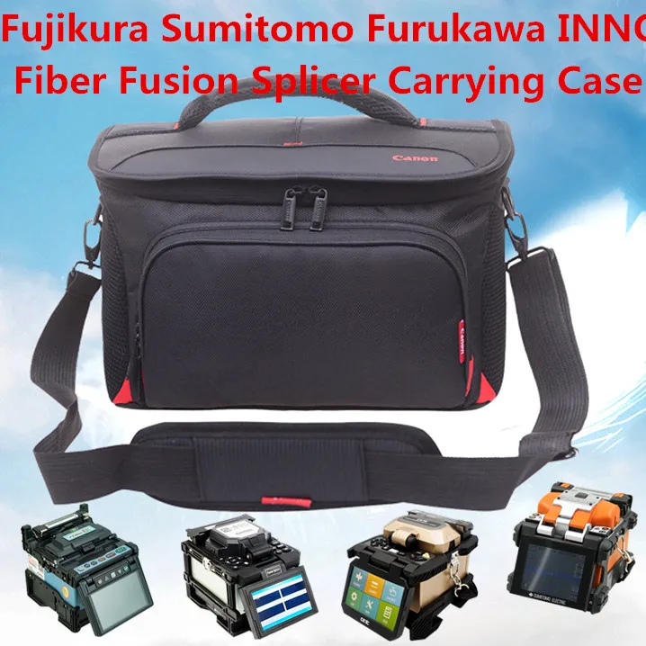 Convenient Optical Fiber Tool Bag Fusion Splicer Machine Carrying Bag Suitable for FSM-60S 70S 80S TZ1C 71C IFS-15 View 3