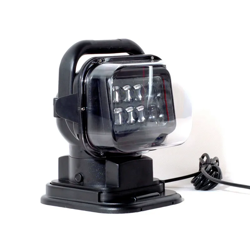 Automotive LED Search Work Light 50W search light with magnetic base for boat car light