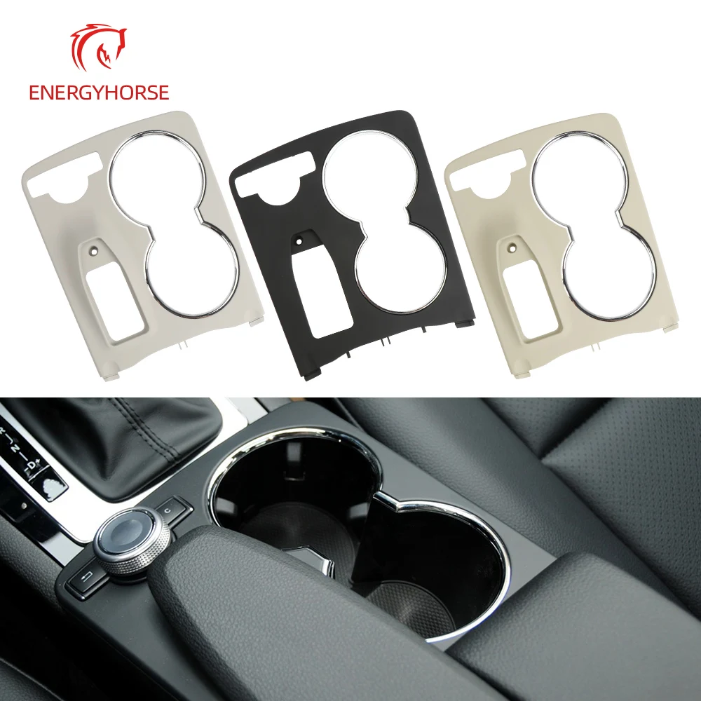 

Car Central Armrest Drink Cup Holder Roller Shutter Frame Panel For Mercedes Benz W204 C180 C200 C220 C300 W207 W212 E260 E300