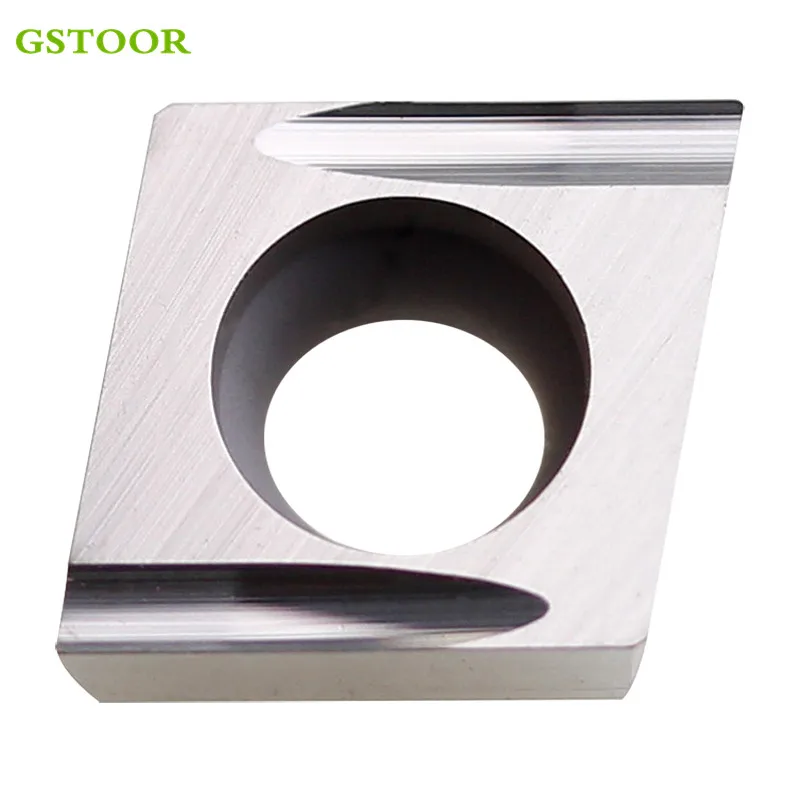 10PCS CCGT060201 CCGT060202 CCGT060204 CCGT09T301 CCGT09T302 CCGT09T304 R-F L-F R-U L-U เครื่องกลึง CNC เครื่องมือคาร์ไบด์แทรก