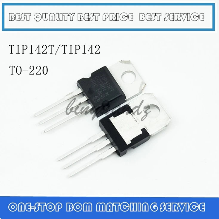 10PCS TIP31C TIP32C TIP41C TIP42C TIP120 TIP122 TIP127 TIP142 TIP142 TTIP147T TIP147 TIP102 TO-220 NEW Darlington Transistor