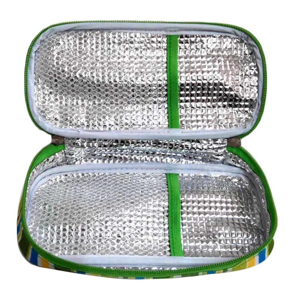 Specific New Portable Insulin Cooler Bag Drugs Diabetic Insulin Travel Case Cooler Pill Box Bolsa Termica Aluminum Foil rational