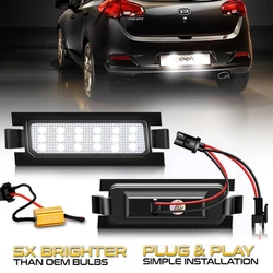 Plafonnier LED pour Kia Ceed, JD ED, Hyundai I30, GD, CW, Elantra, Accent, 2 pièces
