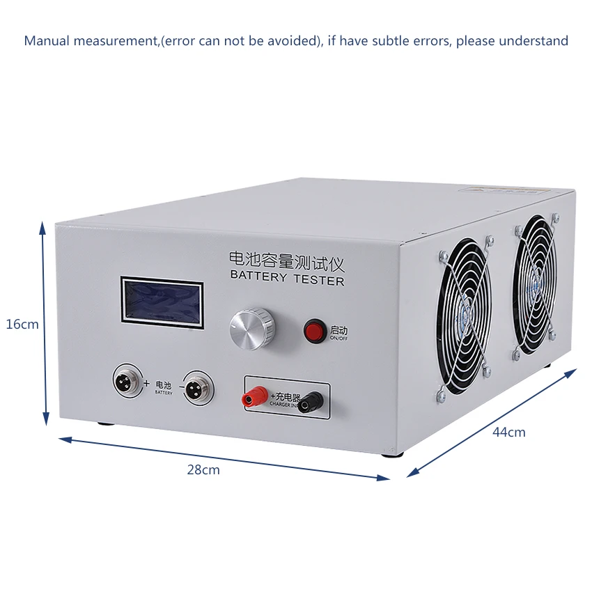 EBC-B20H 12-72V 20A Lead Acid Lithium Battery Capacity Tester Support External Charger Charging And Discharging AC100-240V