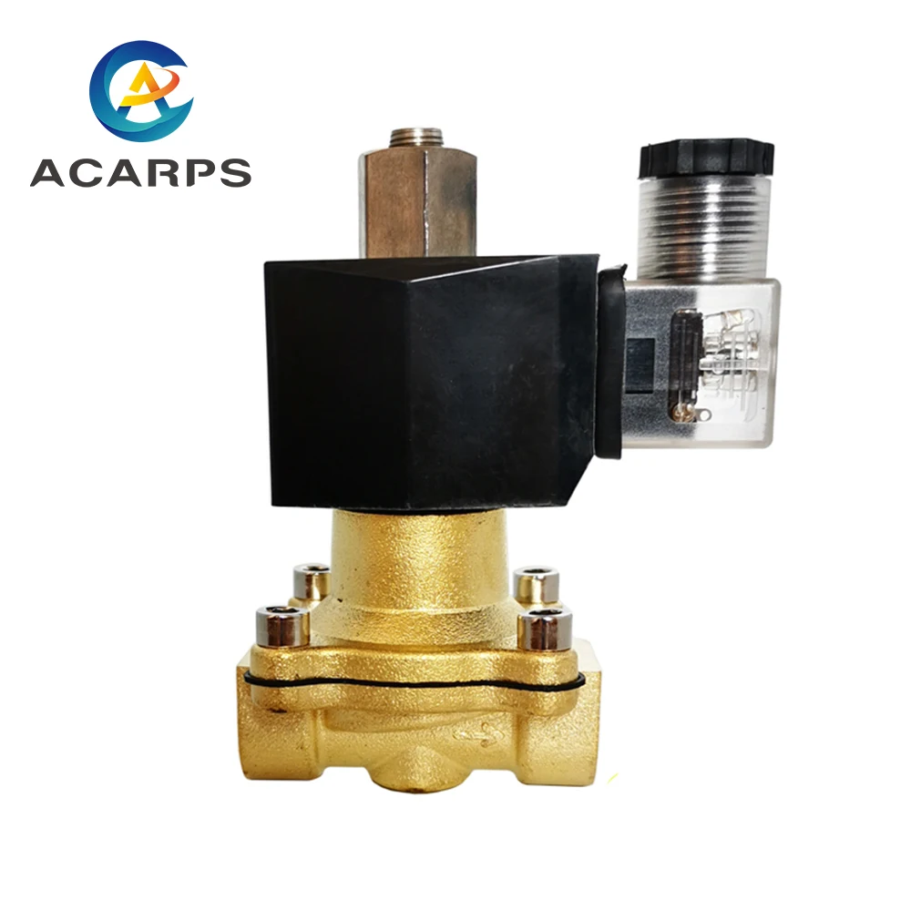 

3/4 Inch Solenoid Valve Normally Open 220v Water NPT BSP High Temperature