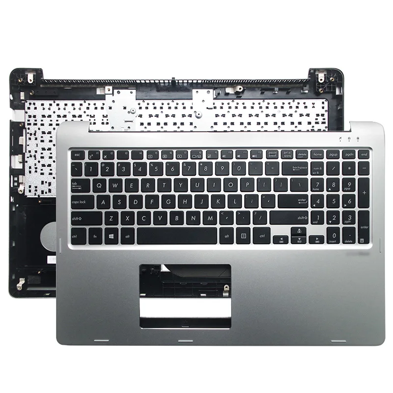 

NEW Laptop For ASUS TP500 TP500L TP500LA TP500LB TP500LN Palmrest Upper Case With US keyboard Silver