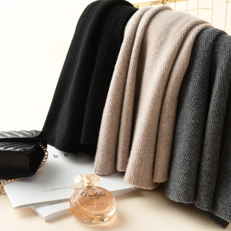 100% pure wool skirt female autumn and winter fashion bag hip pure color knitted cashmere skirtFRSEUCAG brand wholesale