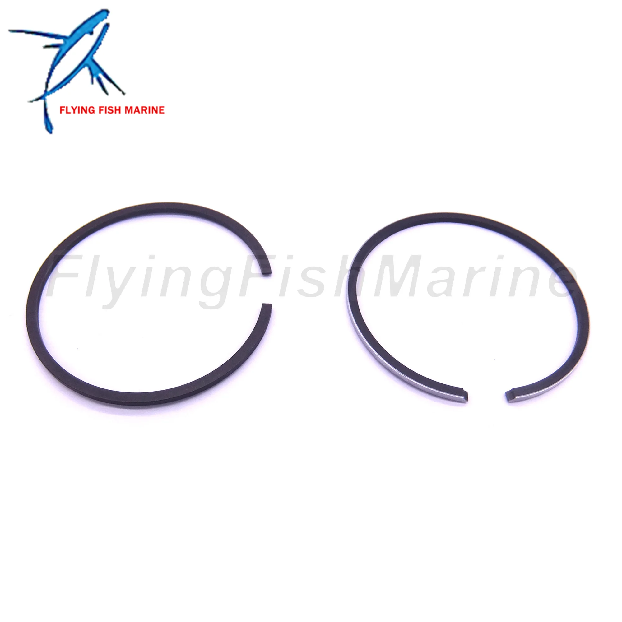 Outboard Engine 39-803678A3 39-8M0080355 Piston Ring Set STD for Mercury Mariner 6HP 8HP 9.8HP, 50mm view 2