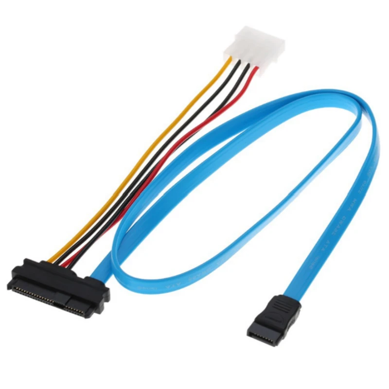 SAS adapter cable SCSI SFF-8482 to SATA power cord 29-pin serial port cable converter HDD hard disk SAS to SATA adapter