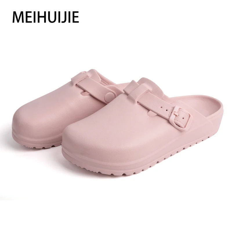 Zapatos de enfermera de alta calidad, zapatillas de trabajo de enfermera de polímero EVA, zuecos de enfermera, Zapatos altos quirúrgica, dentista,