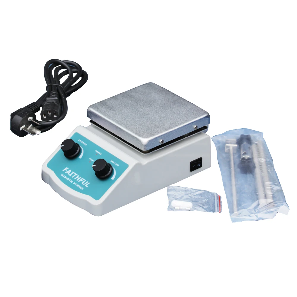 SH-2 Laboratory Magnetic Stirrer with heating Lab Stir Plate Blender mixer Hot Plate with Magnetic Stir Bar