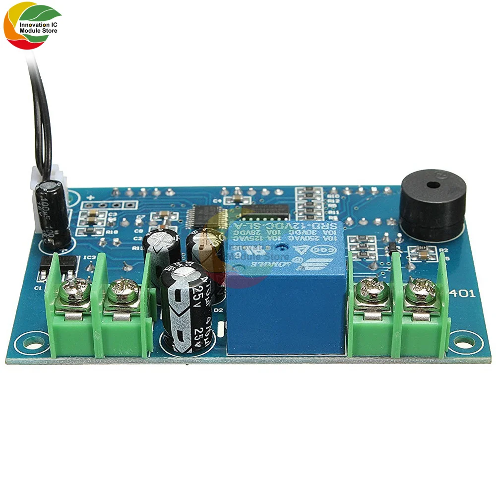 XH-W1401 Intelligente Digitale Display Thermostaat 12V Thermostaat Led Drie-Screen Display Temperatuurregeling Module Relais Uitgang