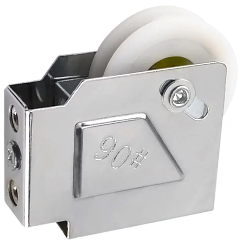 

90 type door window single wheel pulley roller for aluminum alloy slide door U groove track pulley accessories lower wheel