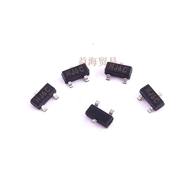 9014 patch 9014C silk screen HJ6C new original patch transistor 0.1A45V SOT23
