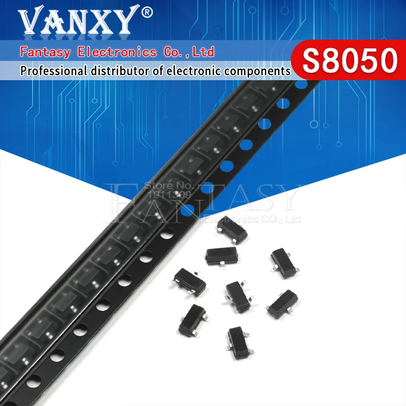 100 pz SS8050 MMBT8050 SOT Y1 SOT-23 SS8550 S8050 S8550 S9012 S9013 S9014 S9015 S9018 transistor