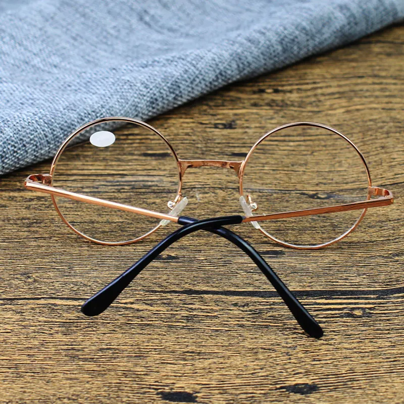 Round Reading Glasses for Men Women 100 +125 150 175 200 225 250 +275 300 325 350 375 400 Spectacles Farsighted Gafas de Lectura