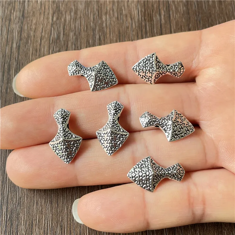 JunKang Alloy Perforated Anchor Arrow Spacer Connector DIY Bracelet Necklace Making Discovery Jewelry Craft Accessories