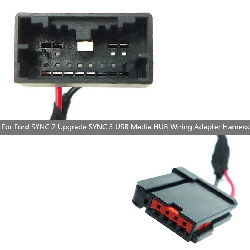 

Gen 2a адаптер для проводки для Ford SYNC 2 Upgrade SYNC 3 USB Media HUB жгут проводов