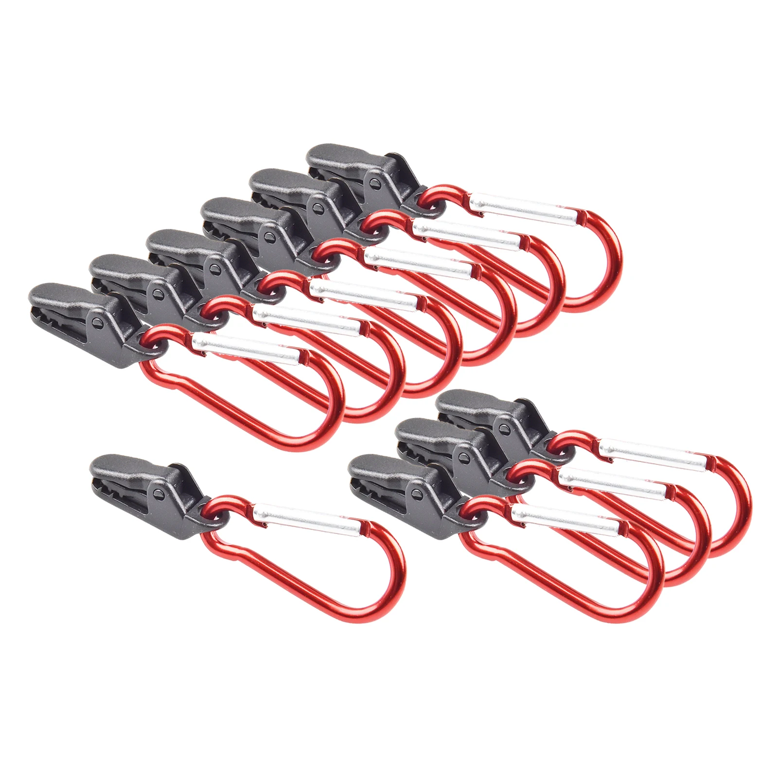 10pcs Heavy Duty Tarp Clips with Thumb Screw Tent Tarpaulin Clamps for Holding Up Tarp, Canopy Car Cover Pool Cover Lock Grip