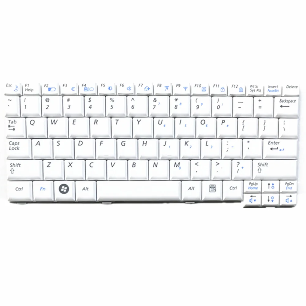 

Laptop Keyboard For Samsung NP-NF310 White US United States Edition