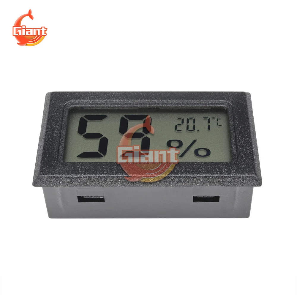 Mini LCD termometro digitale igrometro temperatura interna conveniente sensore di temperatura misuratore di umidità strumenti calibro