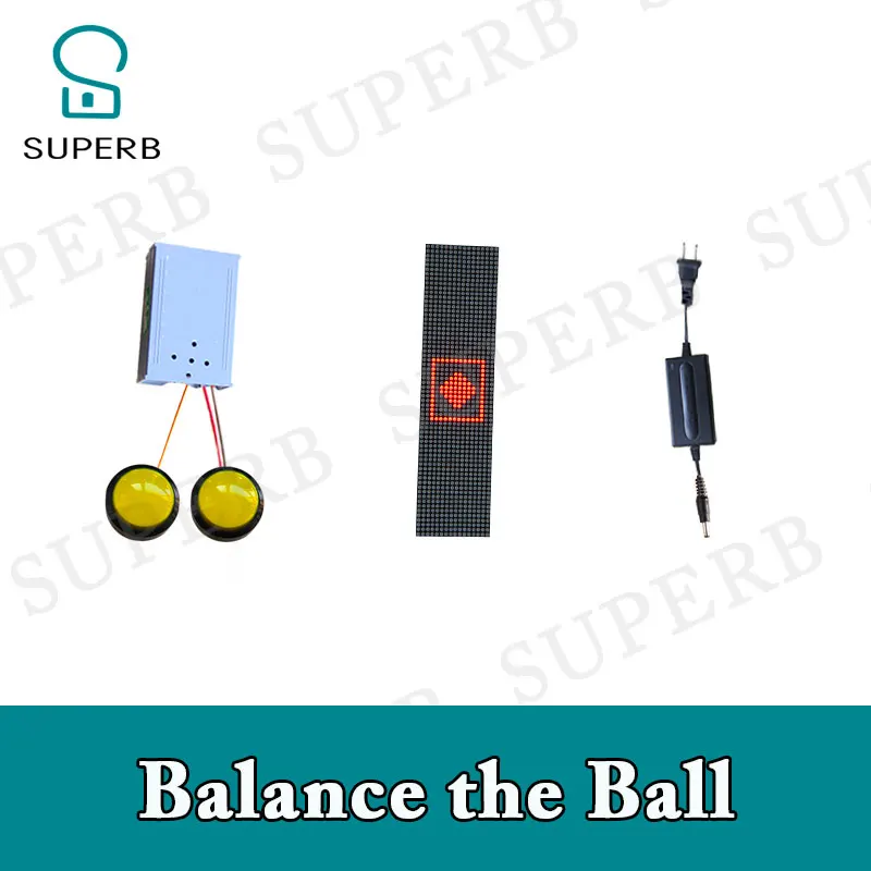 Superb escape room prop balance the ball keep the ball staying in the square frame for a period of time to unlock screen prop