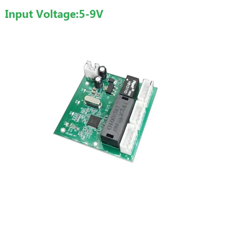 Módulo de interruptor Mini Ethernet de 3/5 puertos, 5V, 10M, 100M, Hub