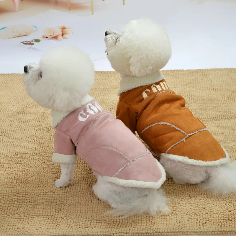 Winter Dog Clothes Jacket Bulldog Labrador Medium Large Dog Pet Clothing Thicken Dog Coat Puppy Pet Supplies Ropa Para Mascotas