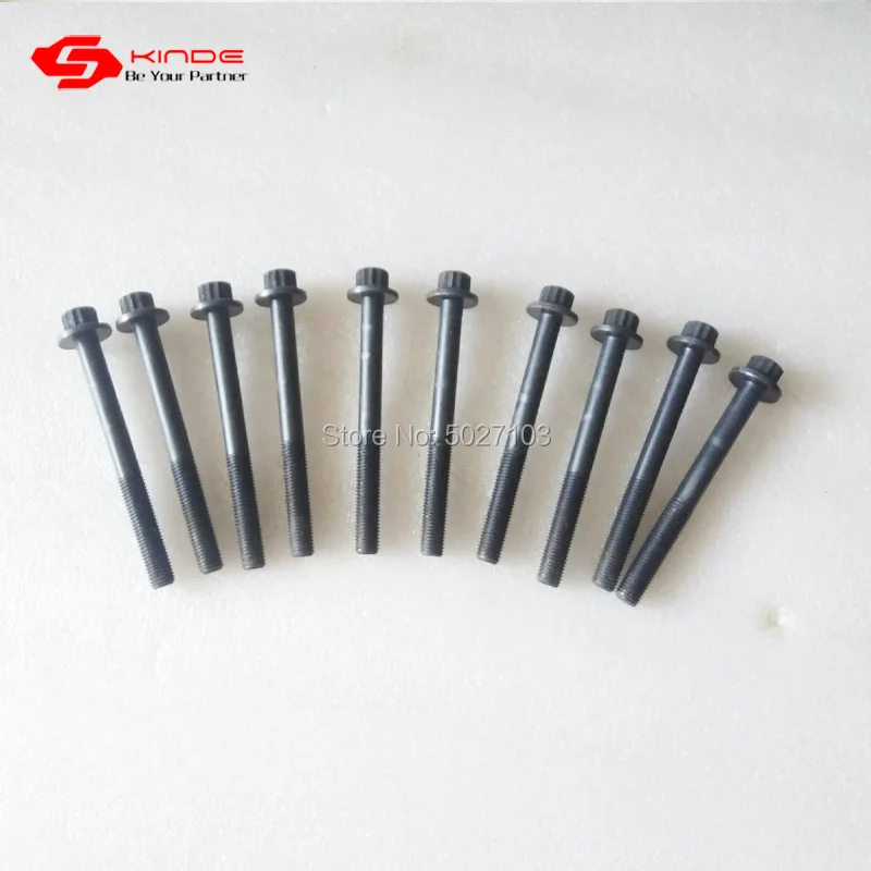 

Susirick RF cylinder head bolts for for Mazda 626 RF engine for Suzuki Vitara RE RF engine cylinder bolts