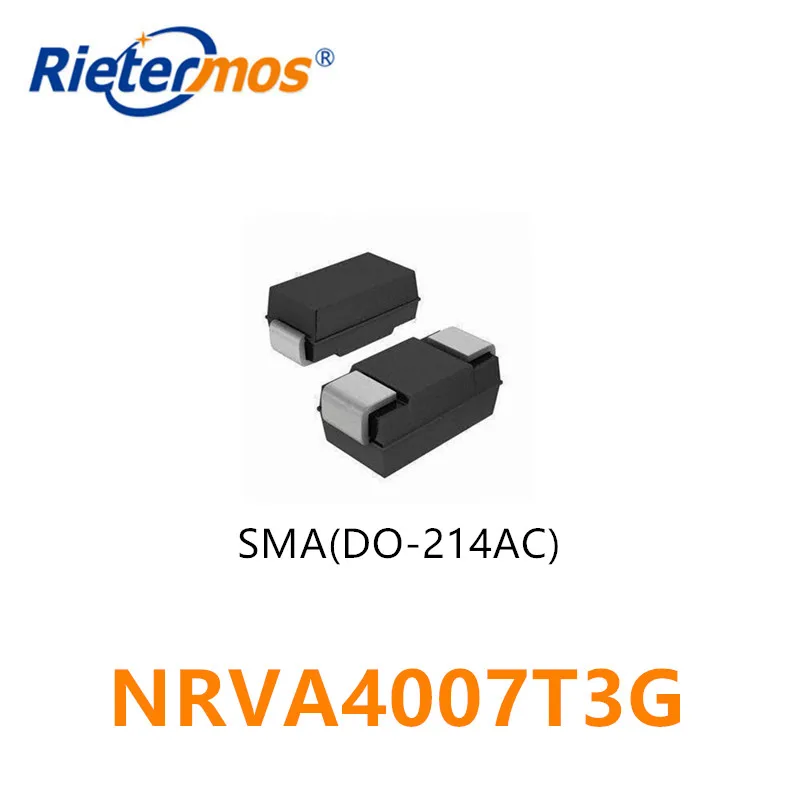 100 шт., NRVA4007T3G 1A1000V SMA