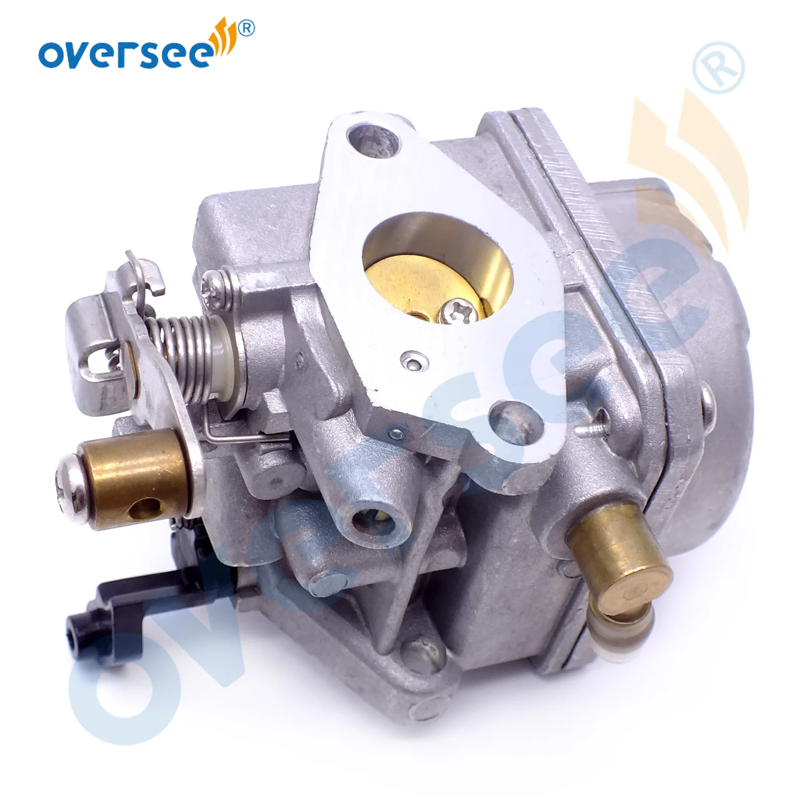 6BV-14301-11 Carburetor For Yamaha 4HP 5HP 4 Stroke Latest Model Outboard Engines Powertec Boat Motor 6BV-14301-10