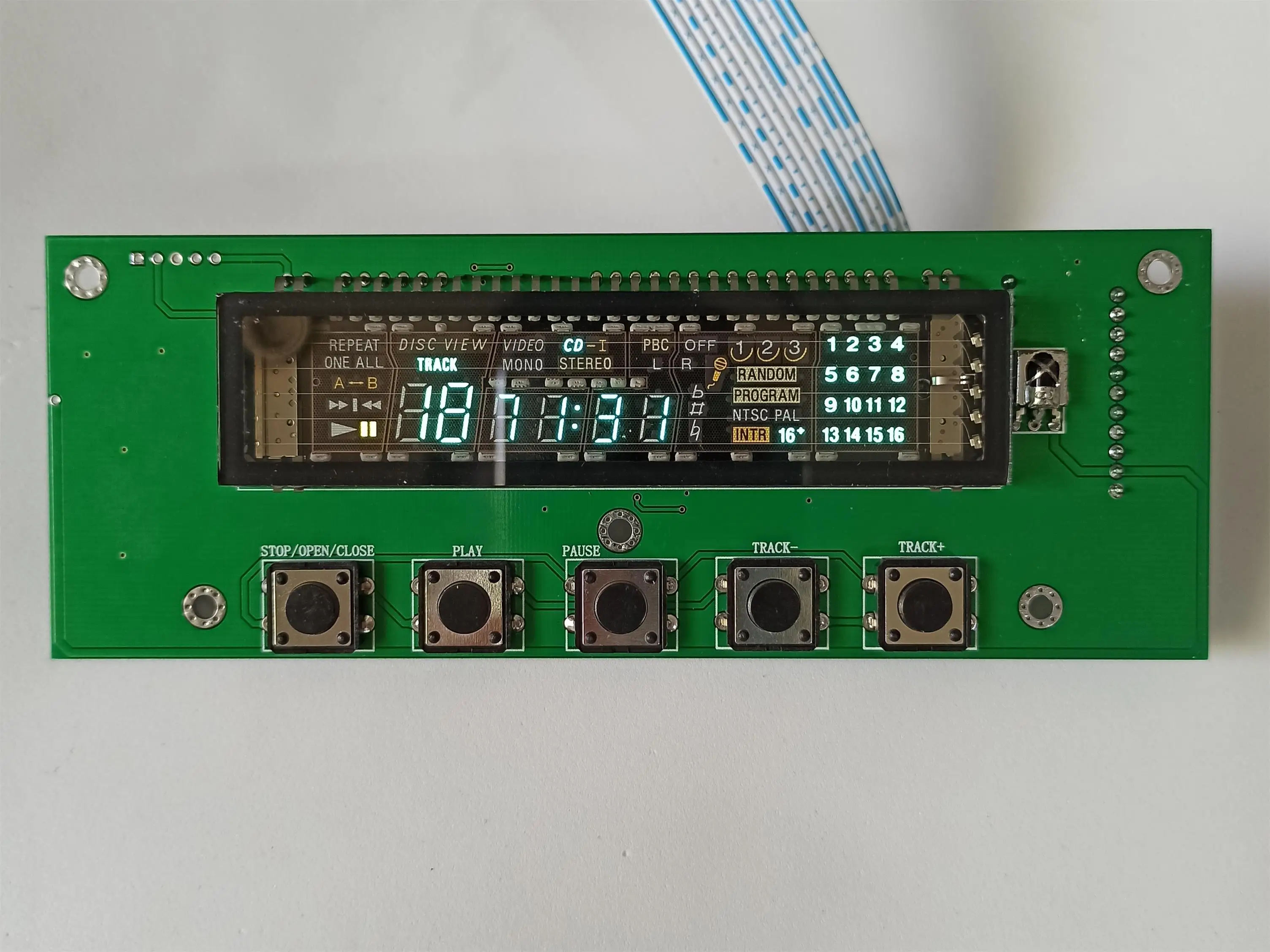 VFD Screen CDM4 Display Control Board 310 supporto per tabellone ZC99696 ZC99685 Display