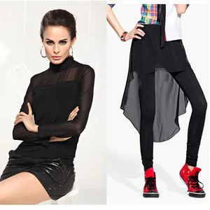 Màn hình cao của độ đàn hồi Nylon elastane 4 cách kéo dài lưới ren để khâu nền mềm mại của áo sơ mi 10 Vải Bagum Bán hàng chính - 7