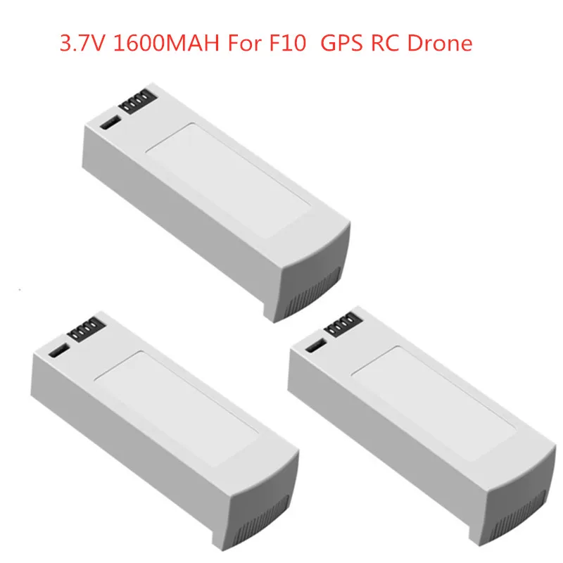 4DRC F10 Drone Battery 3.7V 1600MAH battery USB Line propeller for 4DRC F10 6K GPS RC Quadcopter F10 Accessories Main Blade